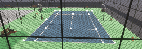 Tennis court line detector: Part 3, detecting non-visible keypoints
